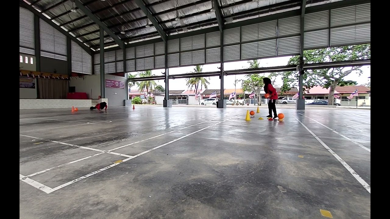 WORLD DODGEBALL BLOCKING COMPETITION U14 FEMALE NURDINI AND EMELDA SMK TUN TUAH
