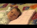 1.5 месячный ребенок говорит МЯУ! :))) my 1.5 month old daughter, says myauu!