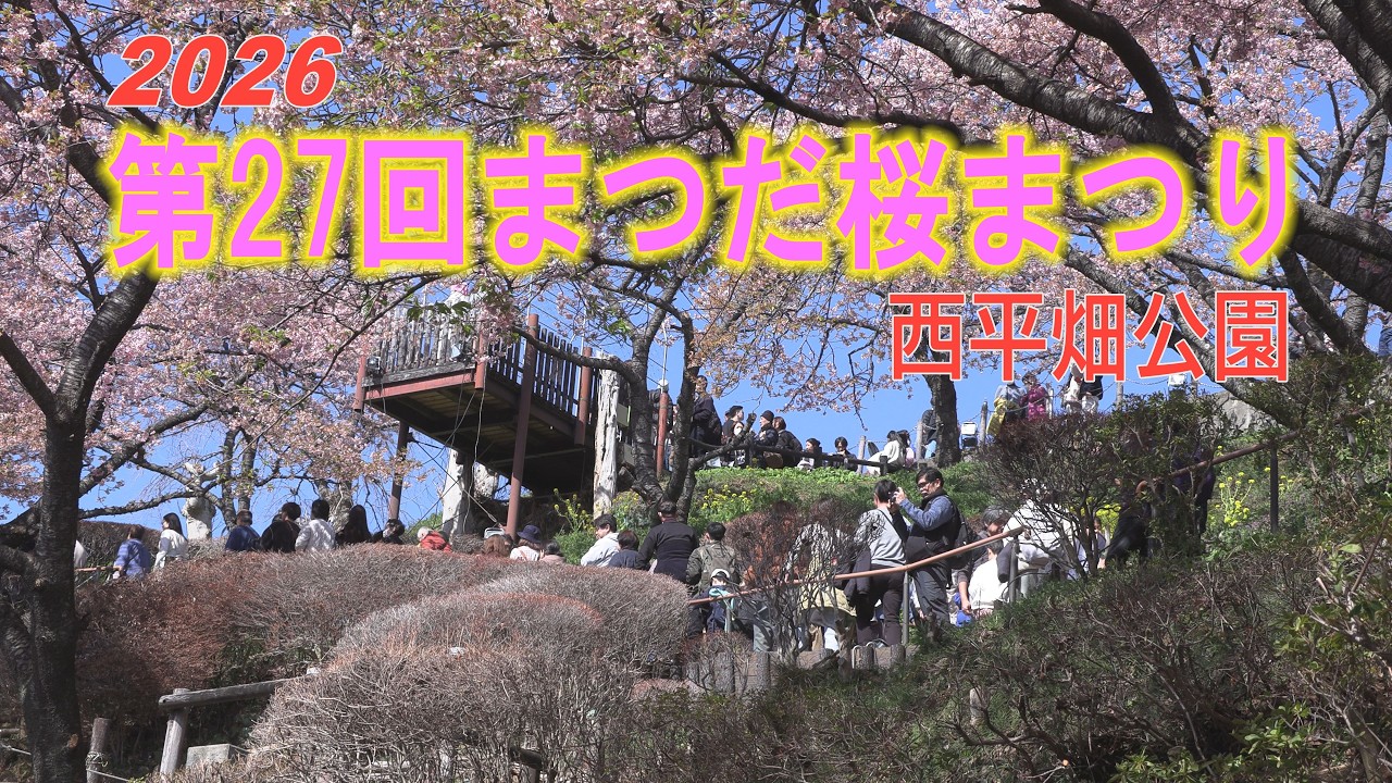 2026年　第27回まつだ桜まつり