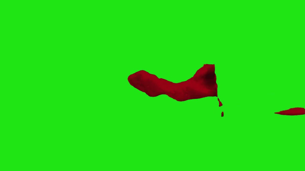 GreenScreen Gushing Blood YouTube