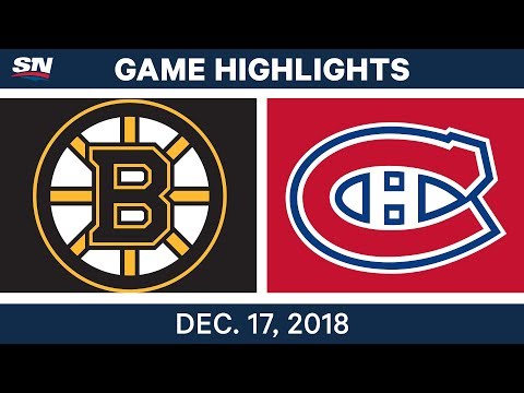 NHL Highlights | Canadiens Vs. Bruins - Dec 17, 2018
