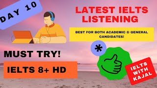 Latest IELTS Listening 2021 | Listening Day 10 | Flagstone | Band 8+ HD quality with ANSWERS
