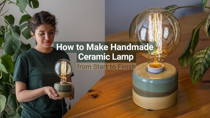 Make your own pendant lights with air drying clay – Createaholic