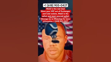 Exchanges and cold wallets are just the start- real security lives on Web3. #XRP #Crypto #btc #web3