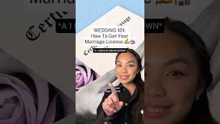 how and when to get your marriage license 💍