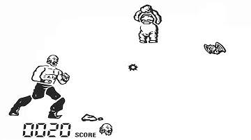 KARNOV MAME MESS GAME & WATCH LCD HANDHELD NO ARTWORK YIGER 1989 ELECTRONICS DATA LINCENSED