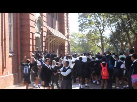 Pupils protest at Phambili High School