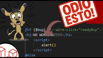 🔴 NO se puede inyectar JavaScript mediante eventos de Laravel Livewire