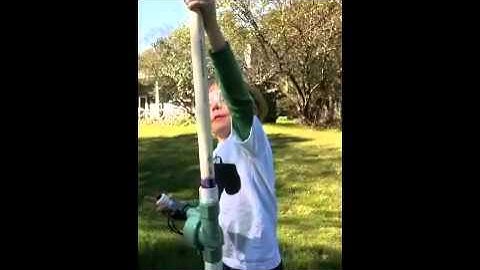 Compressed Air Rocket Launch