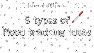 How to create mood tracker in your bullet journal l bullet journal ideas l easy #happydoodlecorner