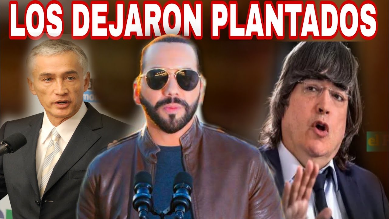 BUKELE LOS DEJO PLANTADO A RAMOS Y JAIME BAILY SE QUEDARON CON