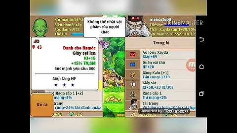Ngọc Rồng Online - Mở Skill 2 Đệ Tử Và Cái Kết !
