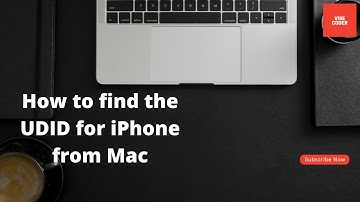 How to find the UDID for iPhone from Mac | How to find the UDID for an iOS device | UDID for iPhone