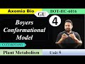 Boyers conformational model| ATP synthase|Plant metabolism| CUET PG| Bsc botany| 6th sem |Axomia Bio