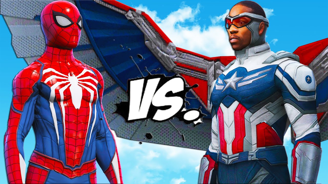 Introducir 54+ imagen spiderman vs falcon