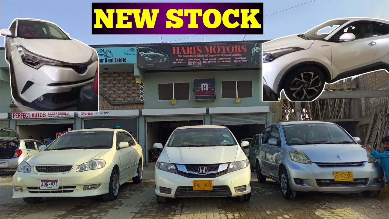 Karachi biggest car showroom university road new stock
