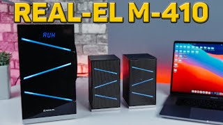 :      !  REAL-EL M-410 2.1   BLUETOOTH  FM!
