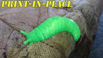3D Printed Flexi Print-in-Place Slug