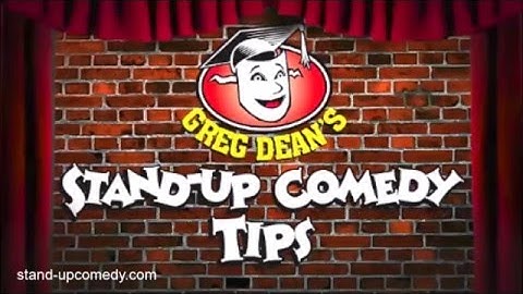🎤Perform Stand Up Comedy Anywhere - Greg Dean Best Classes Comedians Tips Shows Joke Writing