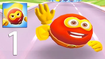 Red Ball Super Run - Red Ball Super Running Heroes - Gameplay Walkthrough Part 1