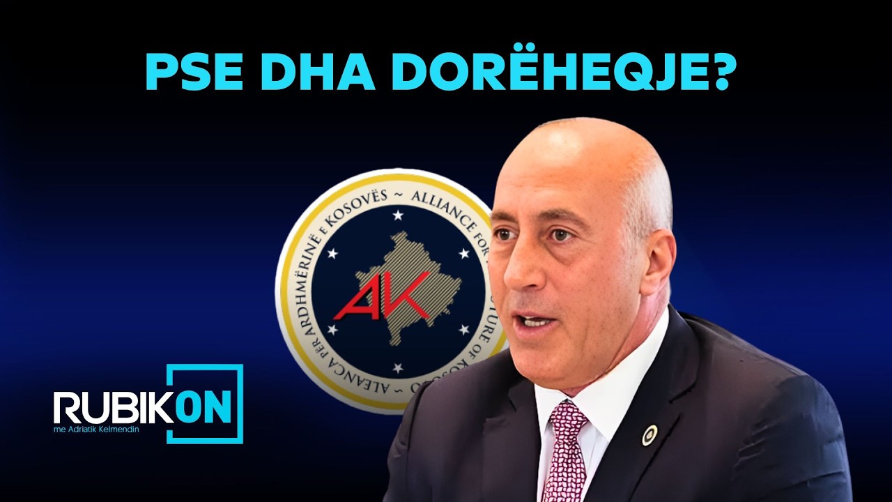 Rubikon me Adriatik Kelmendin - Pse dha dorëheqje? Ramush Haradinaj e zbulon në Rubikon!