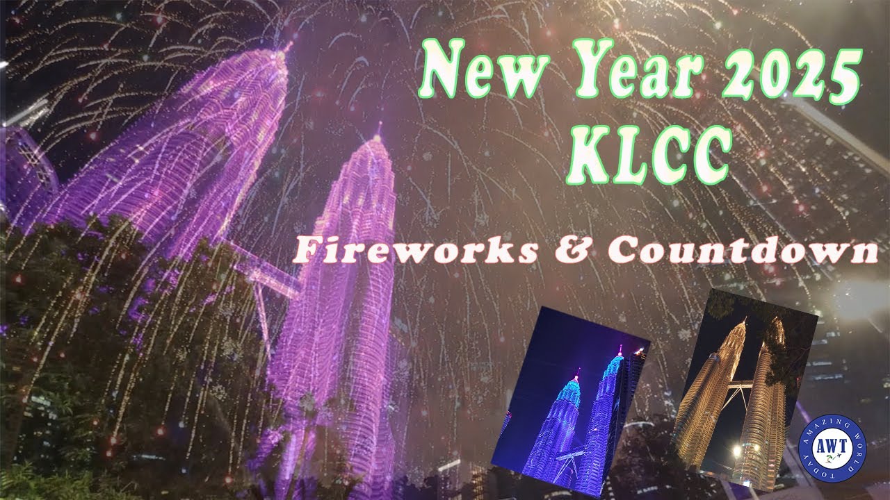 New Year Fireworks 2025 at KLCC #klcc #newyear2025 #fireworks