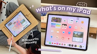 Accessories Unboxing + What's on my iPad, Fav apps & Creativity | Peanut Butter