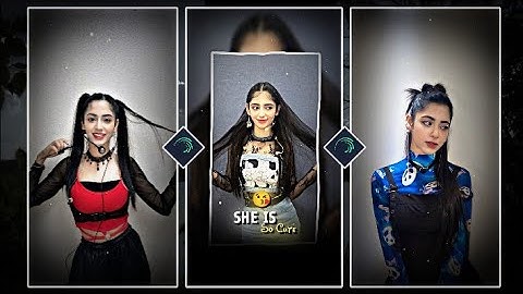 "SHE IS SO CUTE” 🥰 trend insta status video edit alight xmlby THE LEGEND EDITZ