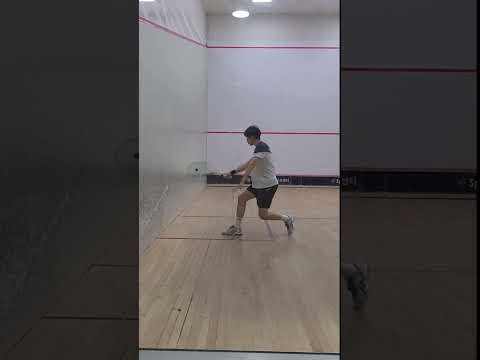 백핸드 킬샷 쇼츠 #shorts #squash #쇼츠 #스쿼시 #백핸드