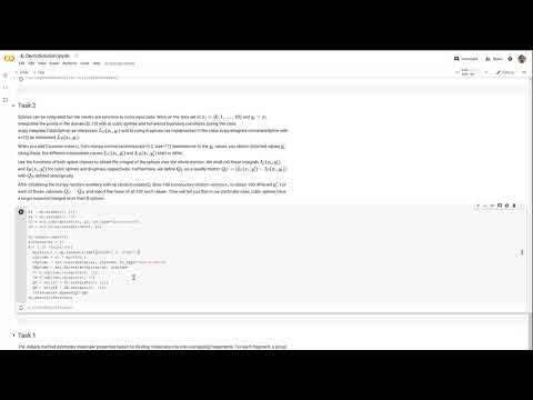 Exercise "Interpolation in Chemistry with Python"