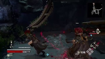 Code Vein network test gameplay part 2