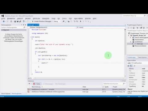 C++: Dynamic Array