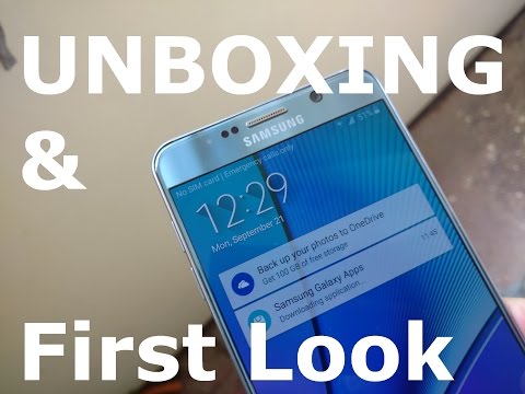 [Hindi] Samsung Galaxy Note 5 N920G (Silver, 32GB) Indian Unit Unboxing Review (Premium Phone)