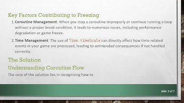 Resolving Coroutine Freezing Issues in Unity