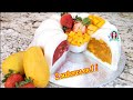 COMO HACER GELATINA FLOTATINA DE 2 SABORES 🥭🍓 MANGO & FRESA / Dia del Padre