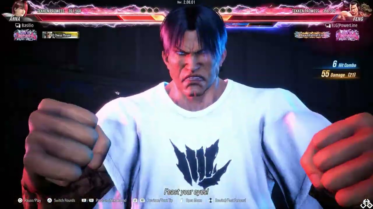 Tekken 8 Feng vs Anna