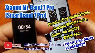 Xiaomi Mi Band 7 Pro - Downloading Watch Faces, Custom Watch Faces, Always on Display Watch Face screenshot 5