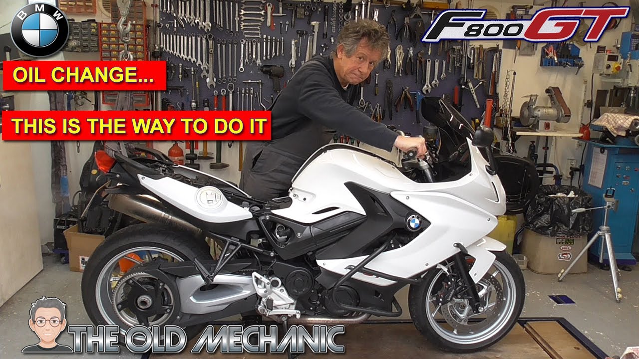 🏍️👨‍🔧 BMW F800GT D.I.Y. OIL CHANGE.. Can YOU Do It..?  the Final 🏍️