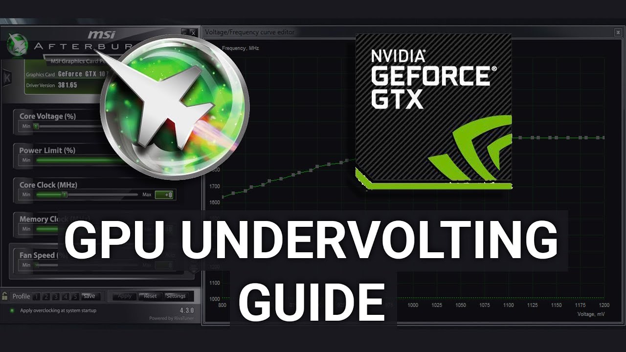 How to PROPERLY Undervolt Your GPU! (Feat. GTX 1060) YouTube