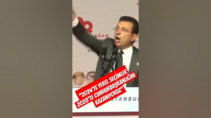 Ekrem İmamoğlu tarihleri verdi: 2024'te yerel seçimleri, 2028'de Cumhurbaşkanlığını kazanıyoruz!