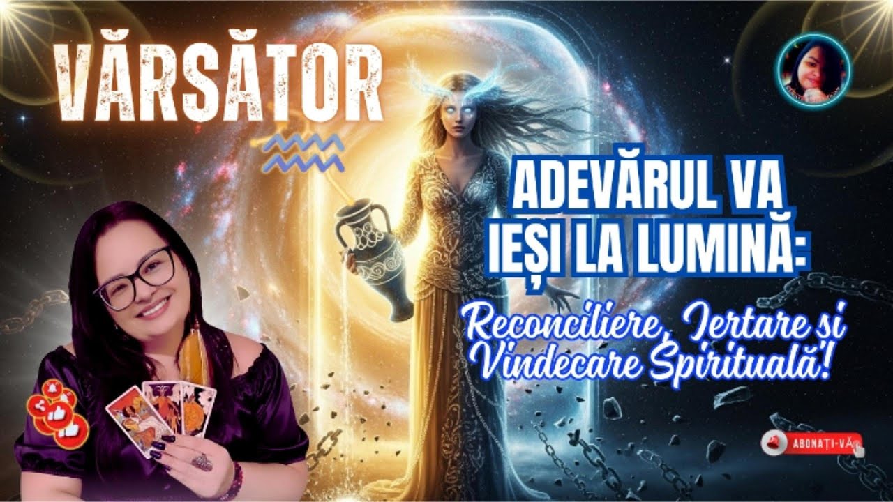 ♒VĂRSĂTOR | ADEVĂRUL VA IEȘI LA LUMINĂ Reconciliere, Iertare și Vindecare Spirituală!!!💫
