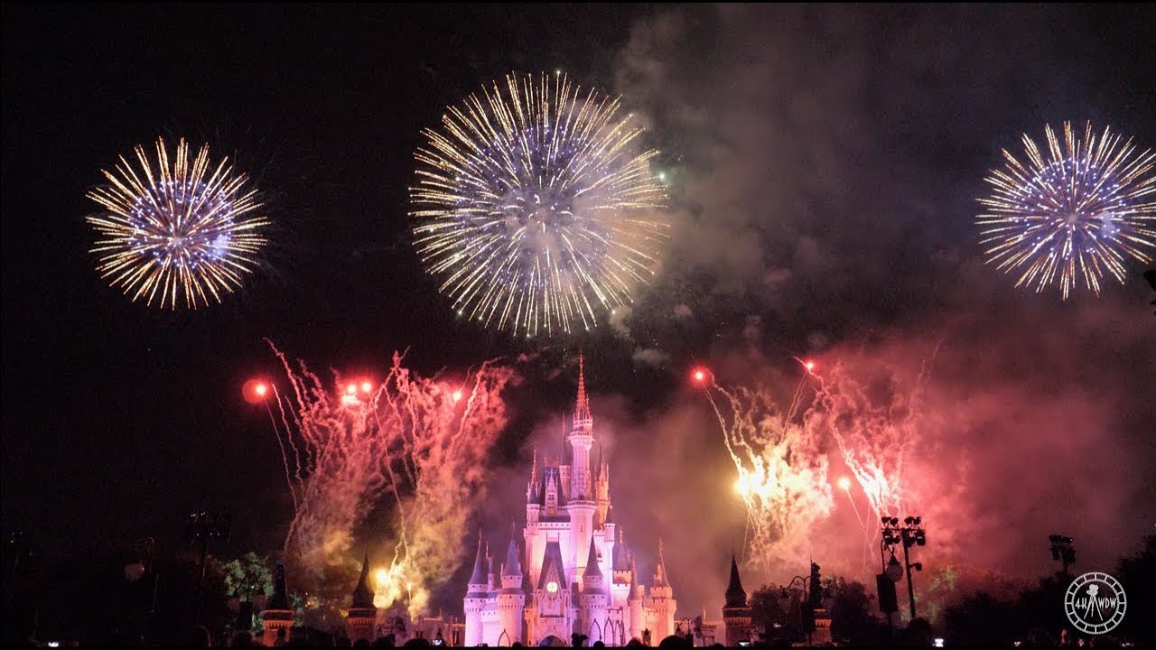 Magic Kingdom 4th of July Fireworks in 4K Disney's Celebrate America