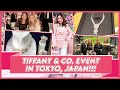 We went to tokyo japan for the tiffany  co event where lalisa laude met ros  small laude