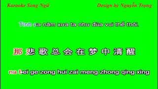 Ni De Yangzi - Dáng Em - Karaoke ( Có Lời )