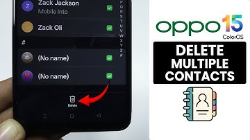 [ColorOS 15] Delete Multiple Contacts in ANY Oppo Phone - Remove All Contacts