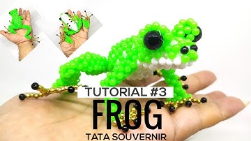 How to Beads Frog Part 3/DIY Frog/Tutorial Frog From Beads/Kerajinan Manik