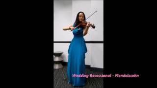 Wedding Ceremony Solo Violin Demo - Precious Moment Violin Service ft. Essie Liu