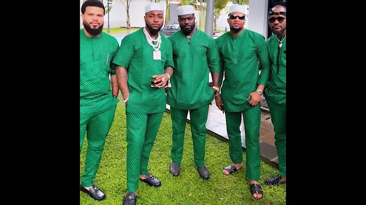 Davido Looking Fly At His Friends Wedding In Zimbabwe