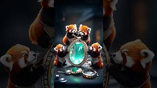 Tiny Workers Red Pandas & The Giant Ring Project! #shorts #tinyworkers #cuteanimals