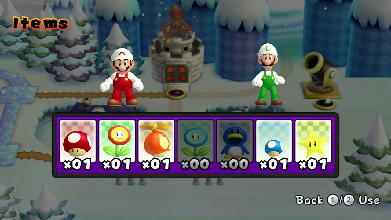 Deluxe New Super Mario Bros. Wii  - 2 Player Walkthrough - #06